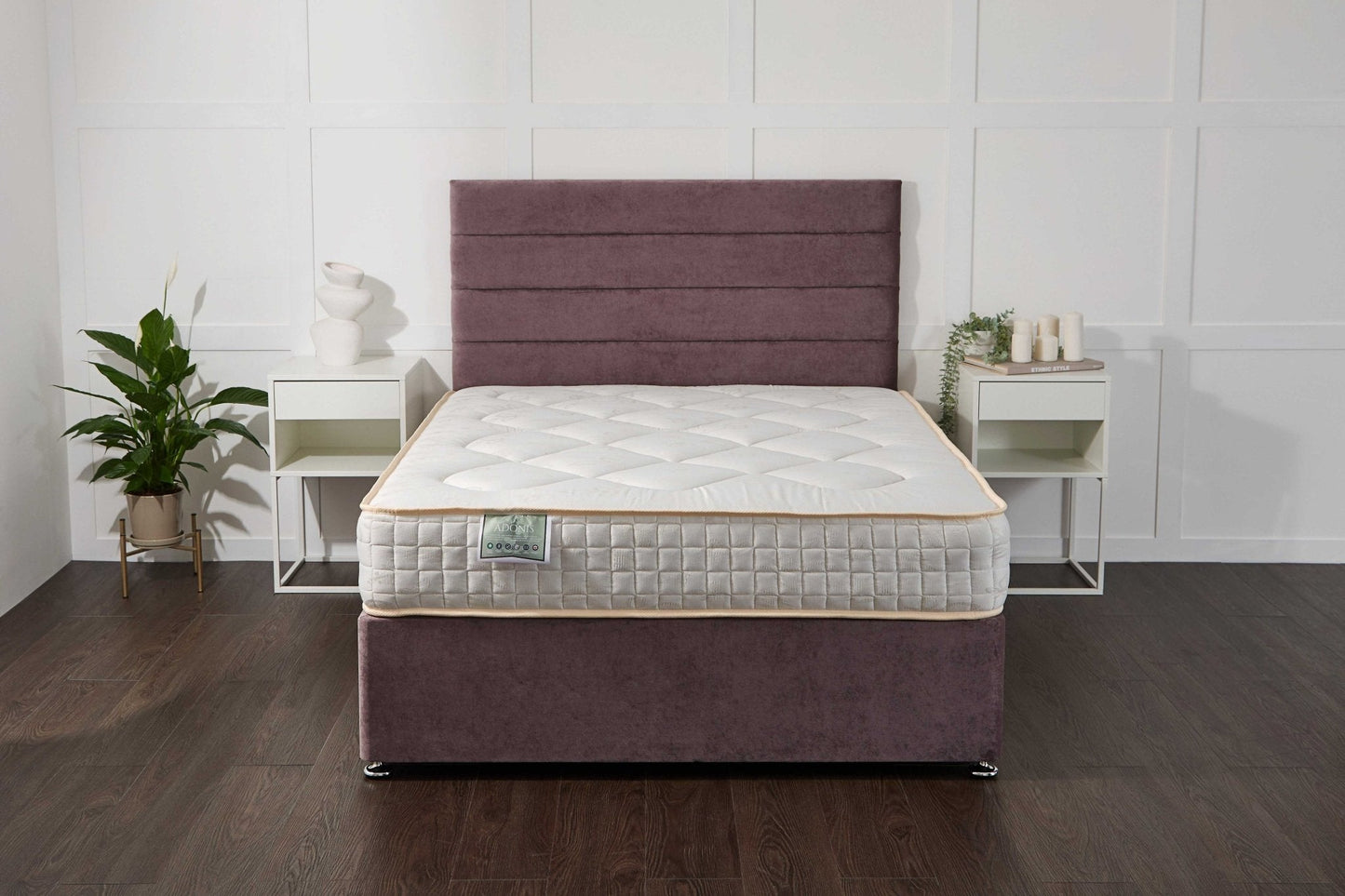 Apollo Adonis Orthopaedic Coil Sprung Divan Bed Set