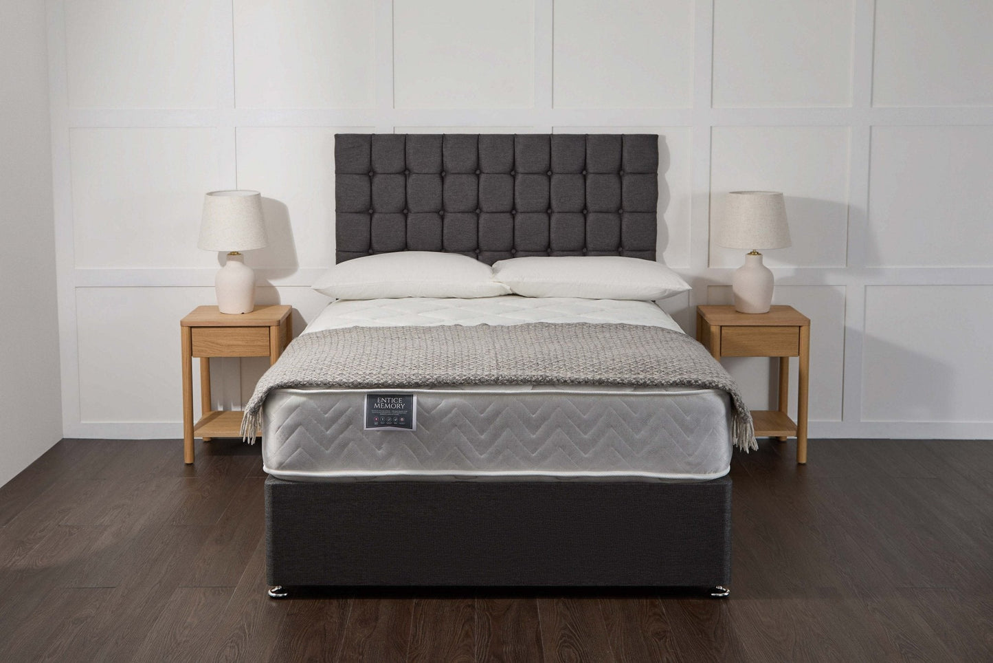 Apollo Entice Memory Coil Sprung Divan Bed Set