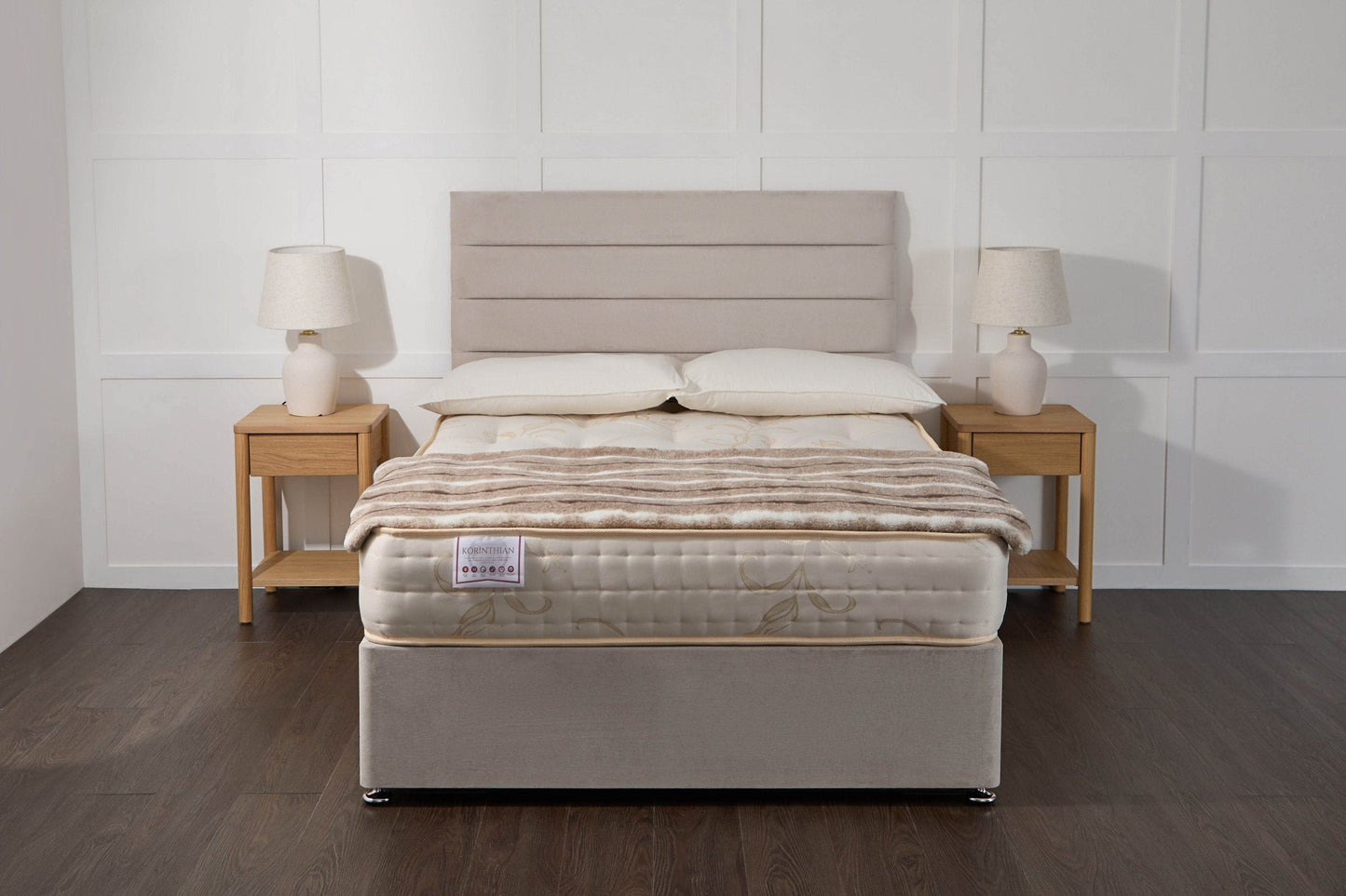 Apollo Korinthian 1000 Pocket Sprung Divan Bed Set