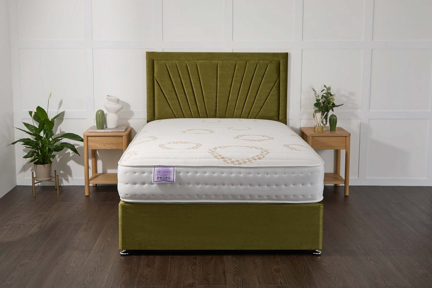 Apollo Victoria Orthopaedic Coil Sprung Divan Bed Set