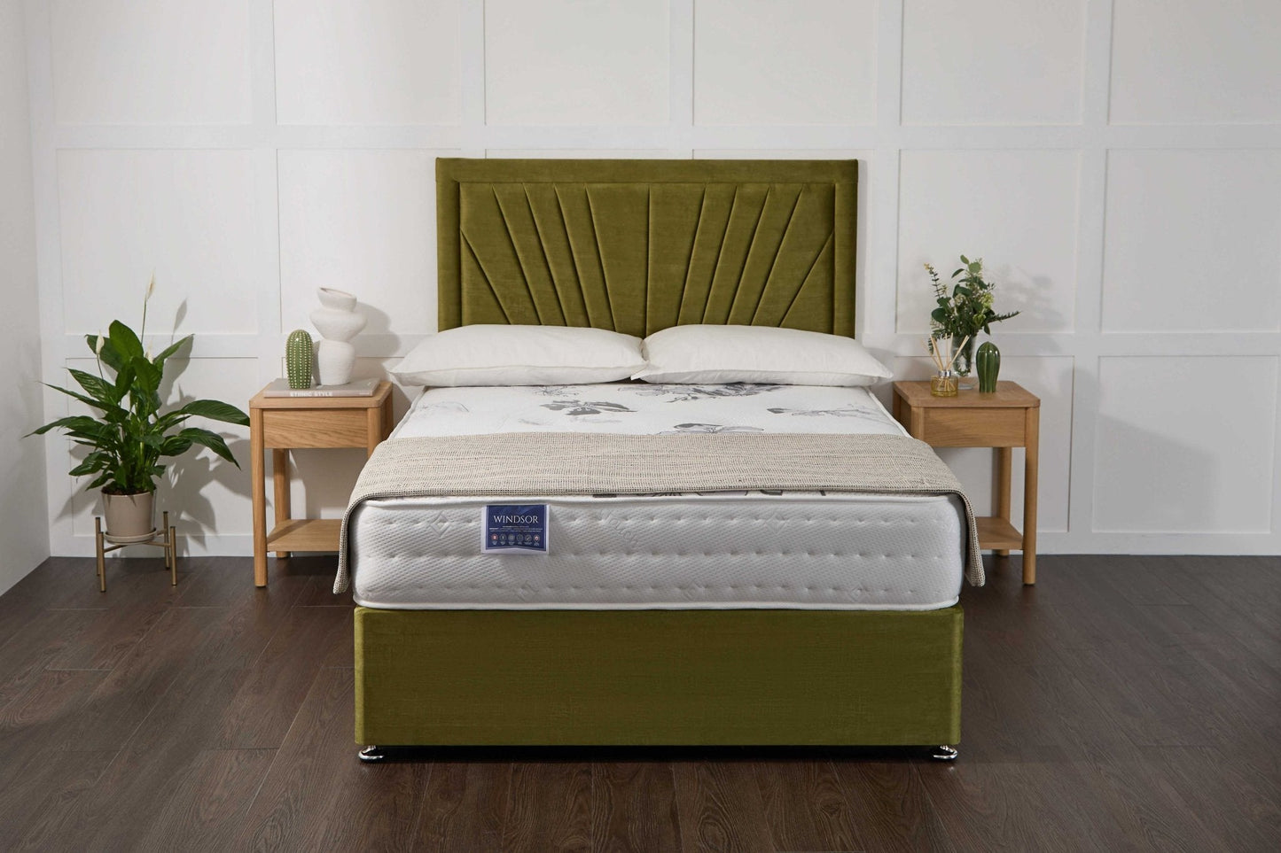 Apollo Windsor Orthopaedic Coil Sprung Divan Bed Set