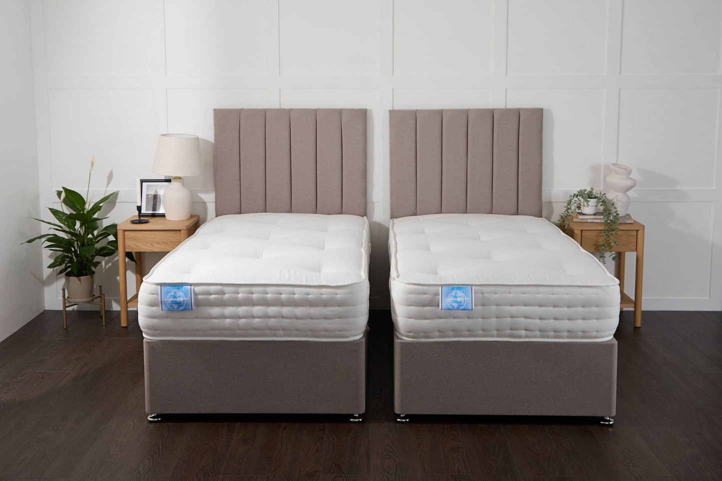 Apollo Luxury Hotel Zip and Link 3000 Pocket Sprung Intelligent Memory Mattress