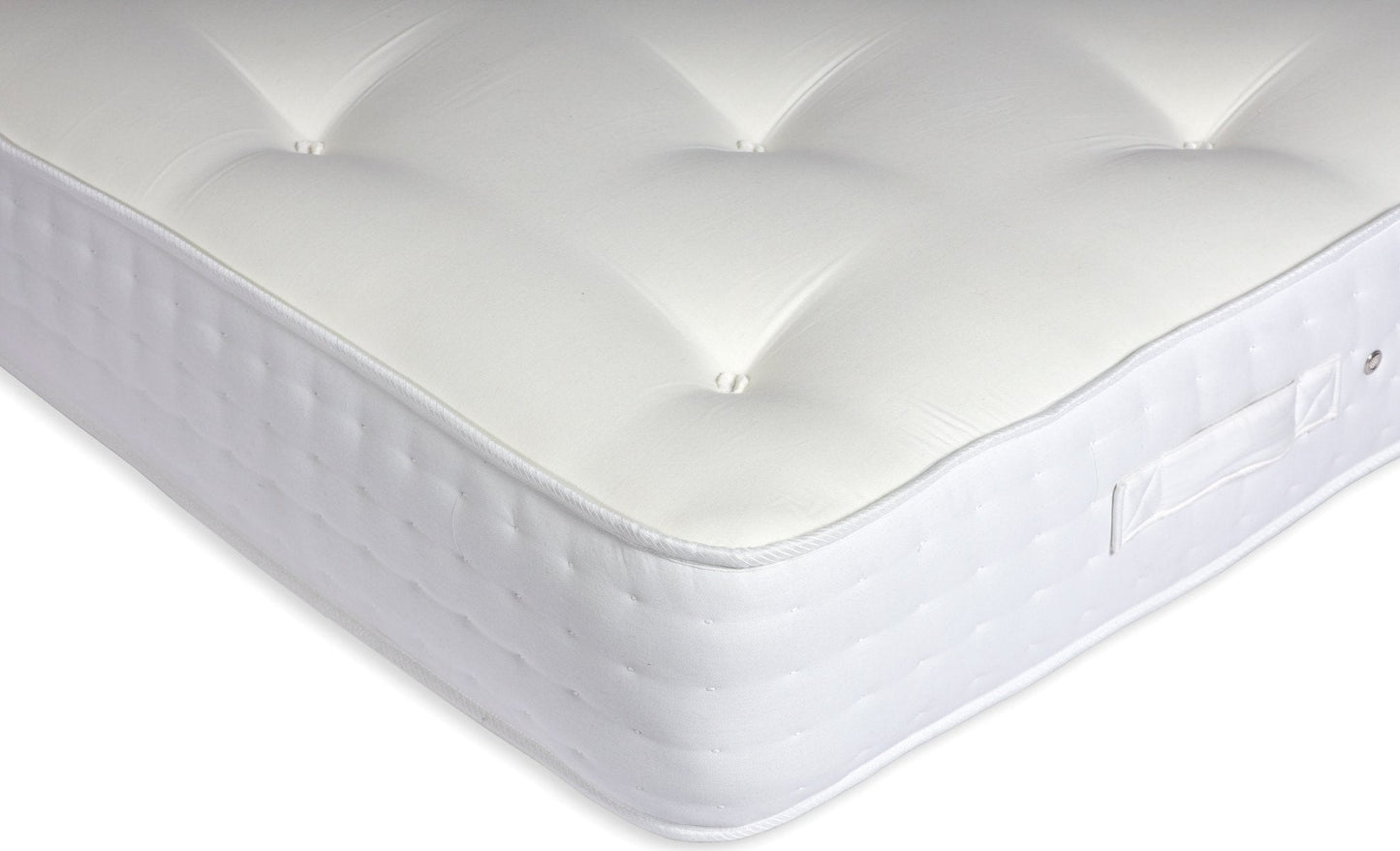 Apollo Comfort Silver 2000 Fibre And Pocket Sprung Divan Bed Set
