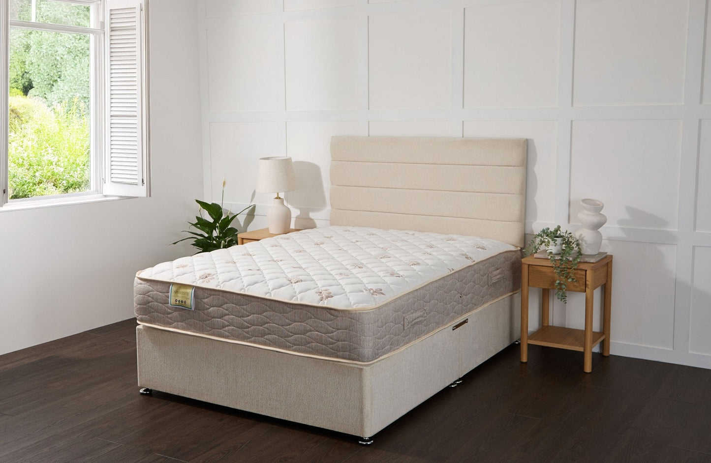 Apollo Zeus Orthopaedic Coil Sprung Divan Bed Set