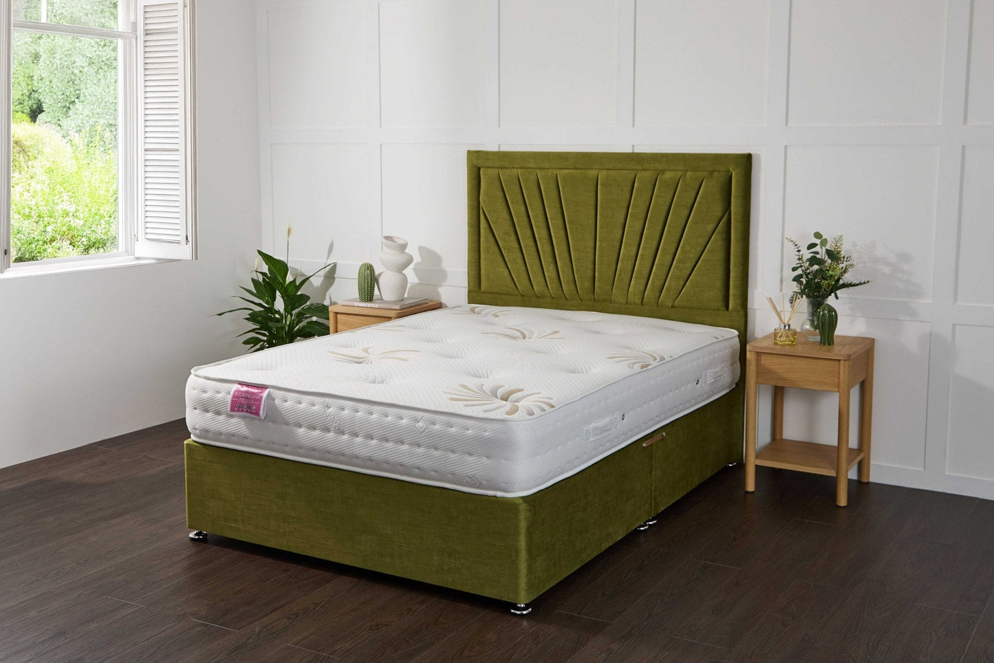 Apollo Buckingham Coil Sprung Divan Bed Set