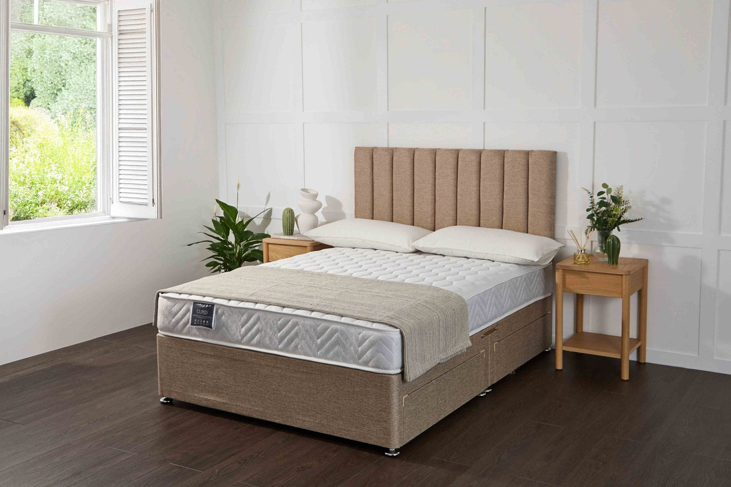 Apollo Cupid Open Coil Divan Bed set