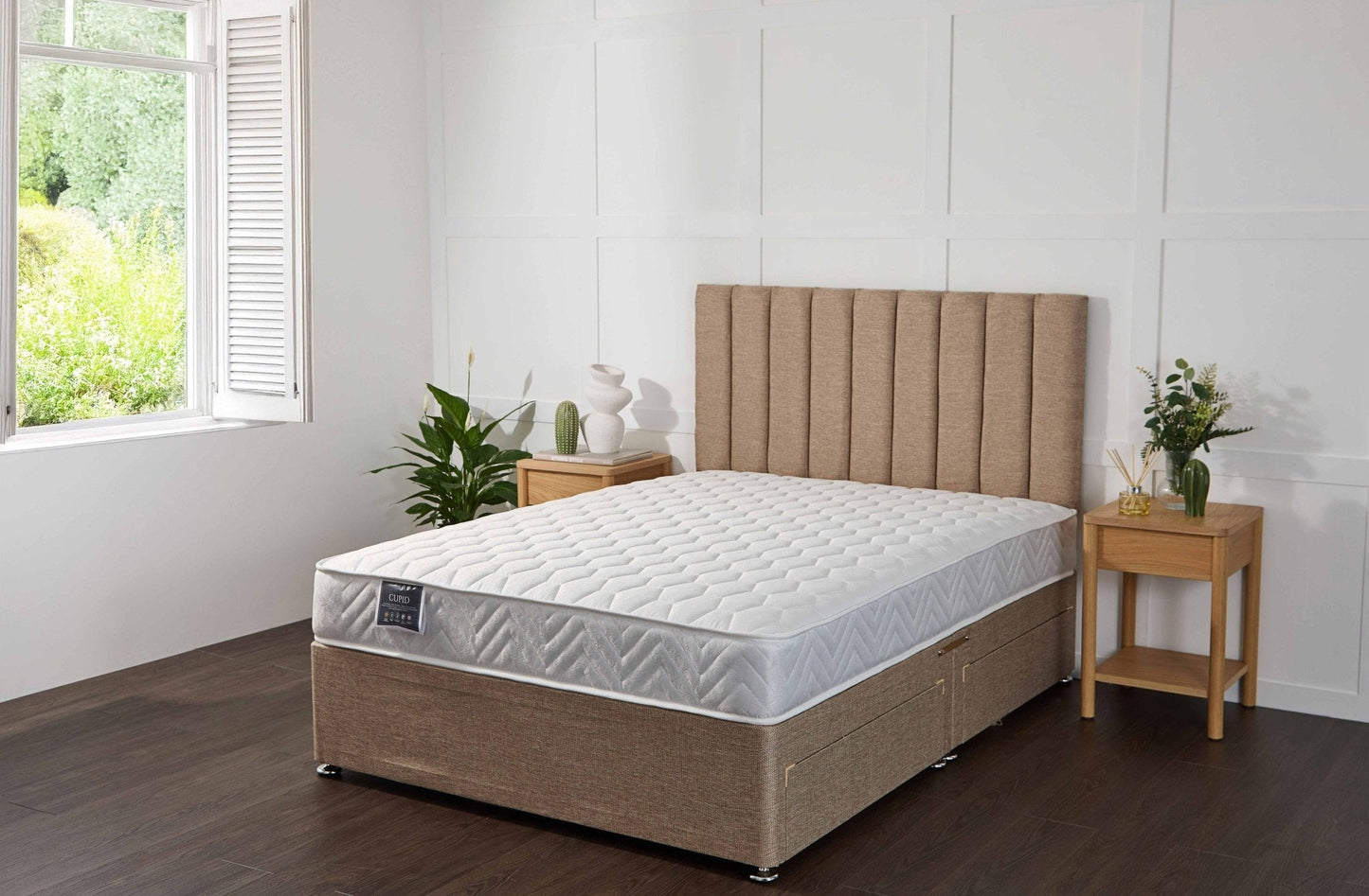 Apollo Cupid Open Coil Divan Bed set