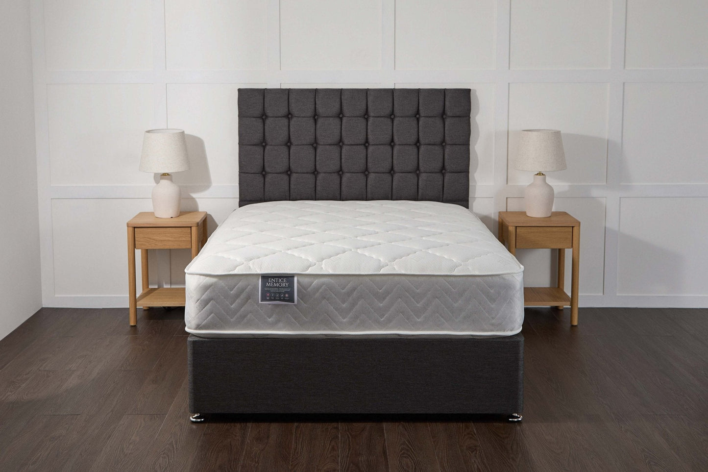 Apollo Entice Memory Coil Sprung Divan Bed Set