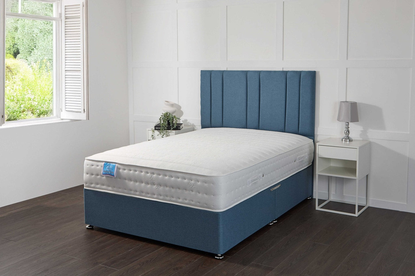 Apollo Gel Tec 1500 Pocket Sprung Divan Bed Set