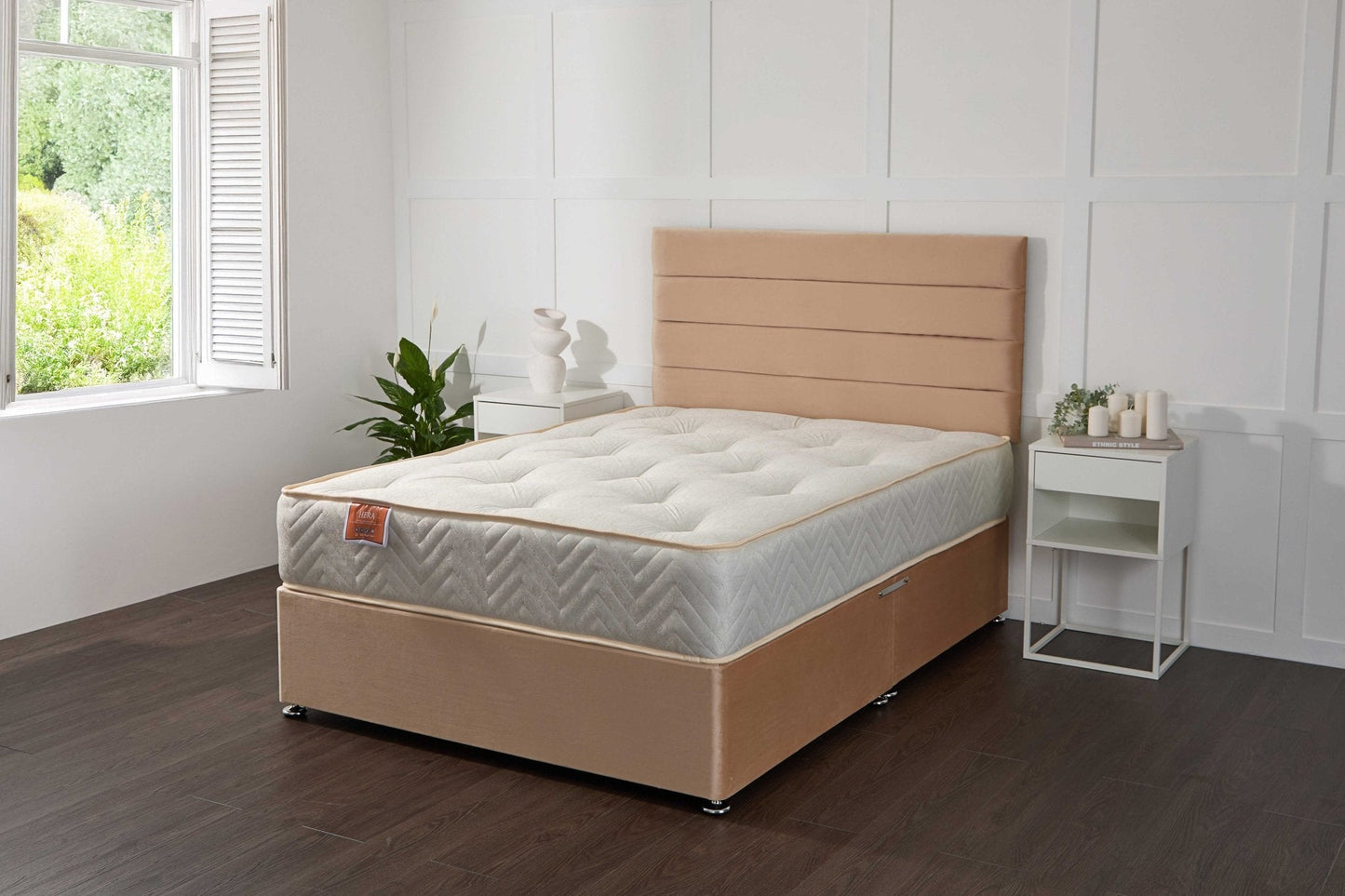 Apollo Hera Orthopaedic Coil Sprung Divan Bed Set