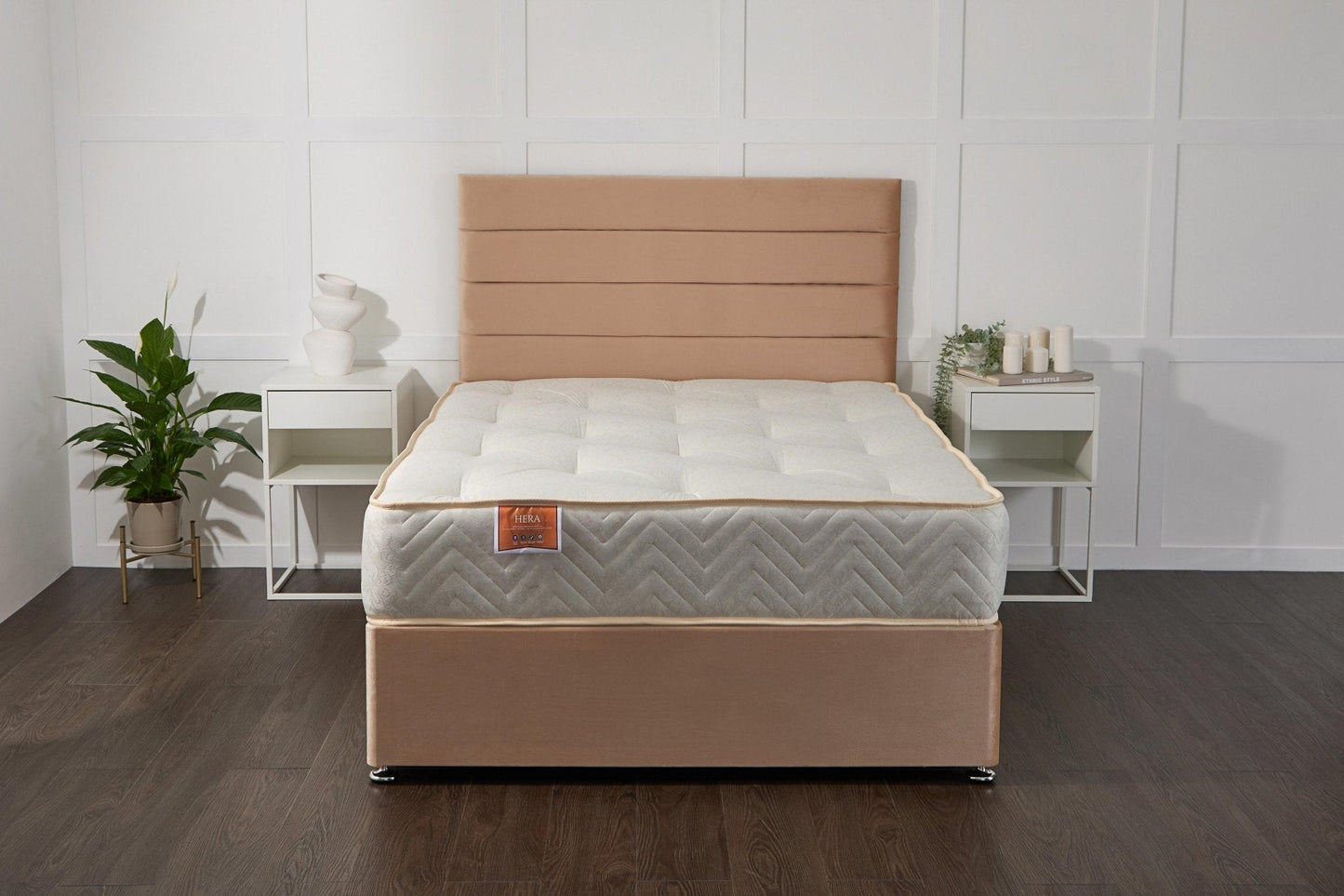 Apollo Hera Orthopaedic Coil Sprung Divan Bed Set