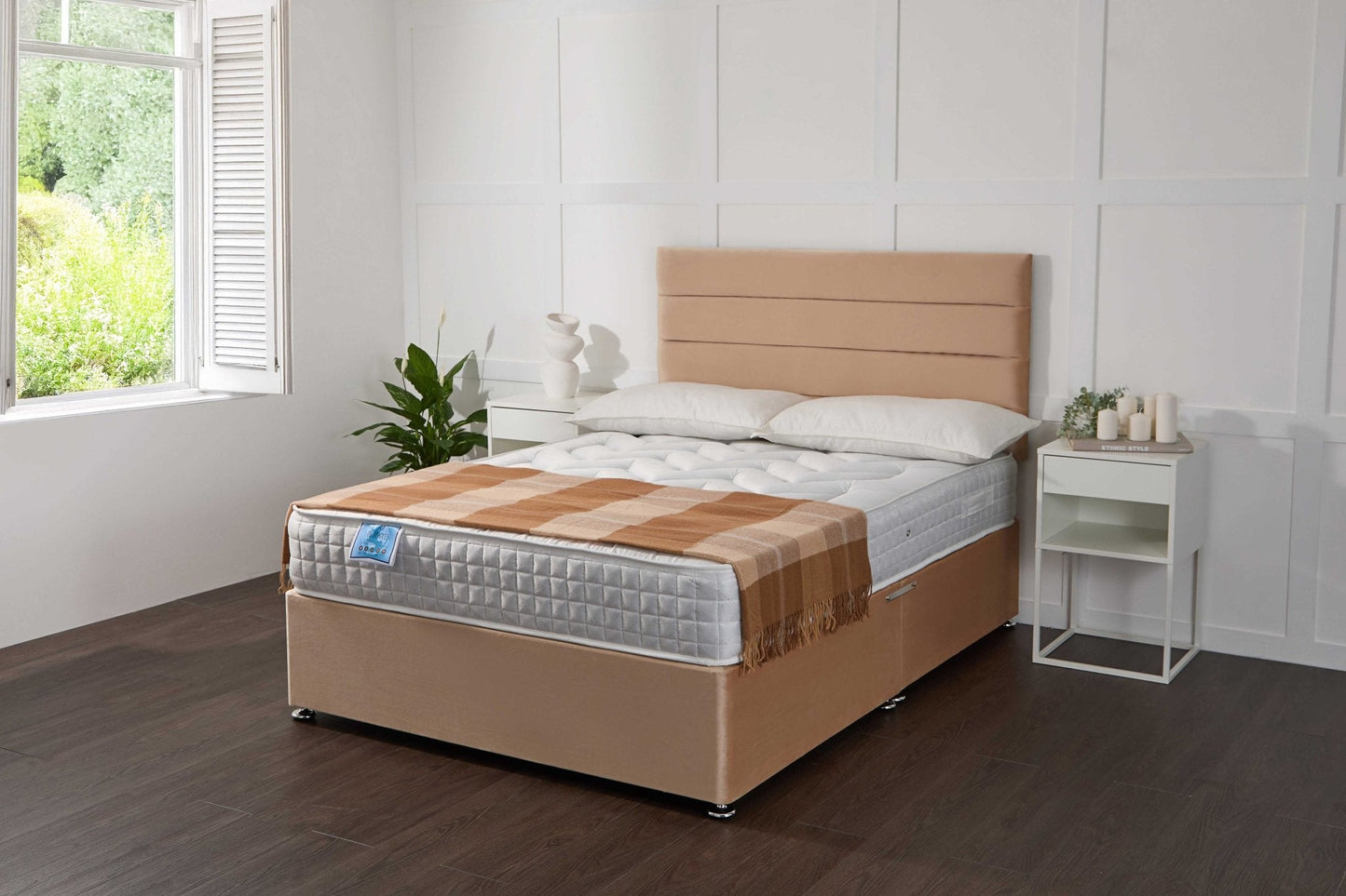 Apollo Hermes Coil Sprung Divan Bed Set