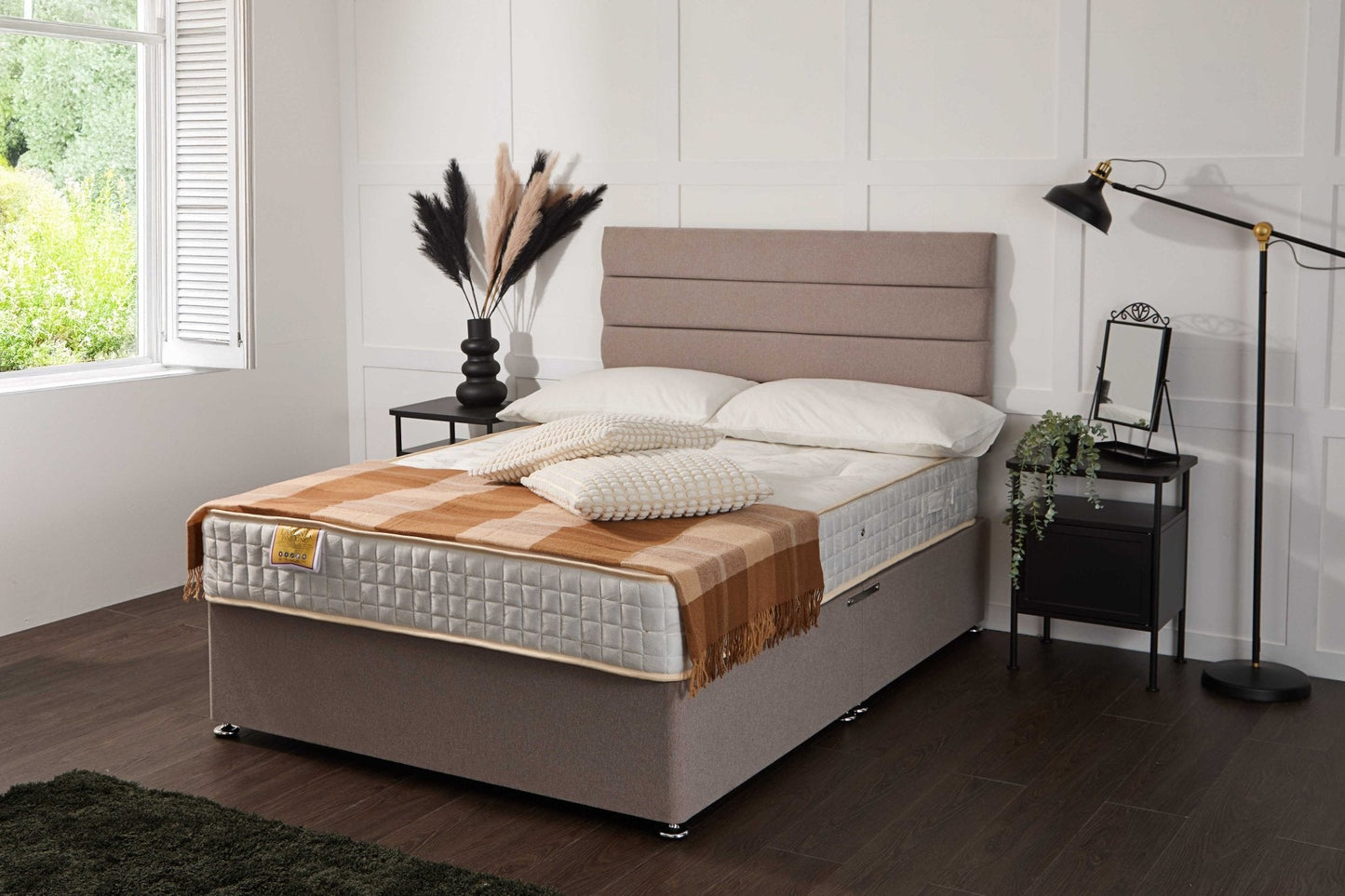 Apollo Lakonia Coil Sprung Divan Bed Set