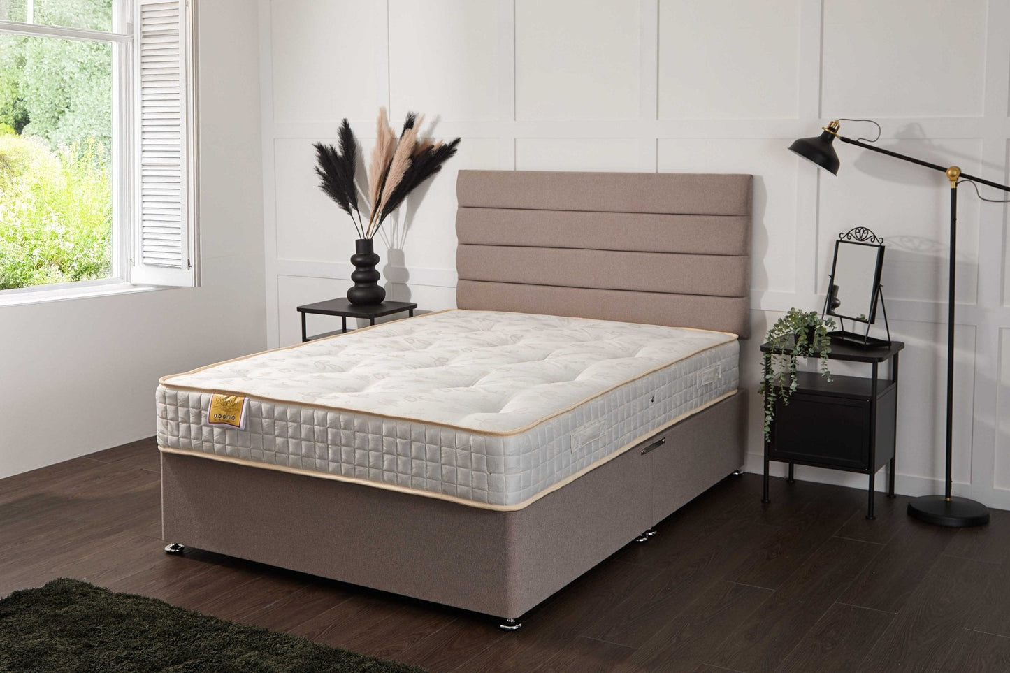 Apollo Lakonia Coil Sprung Divan Bed Set