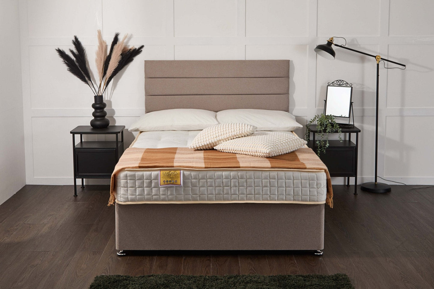 Apollo Lakonia Coil Sprung Divan Bed Set