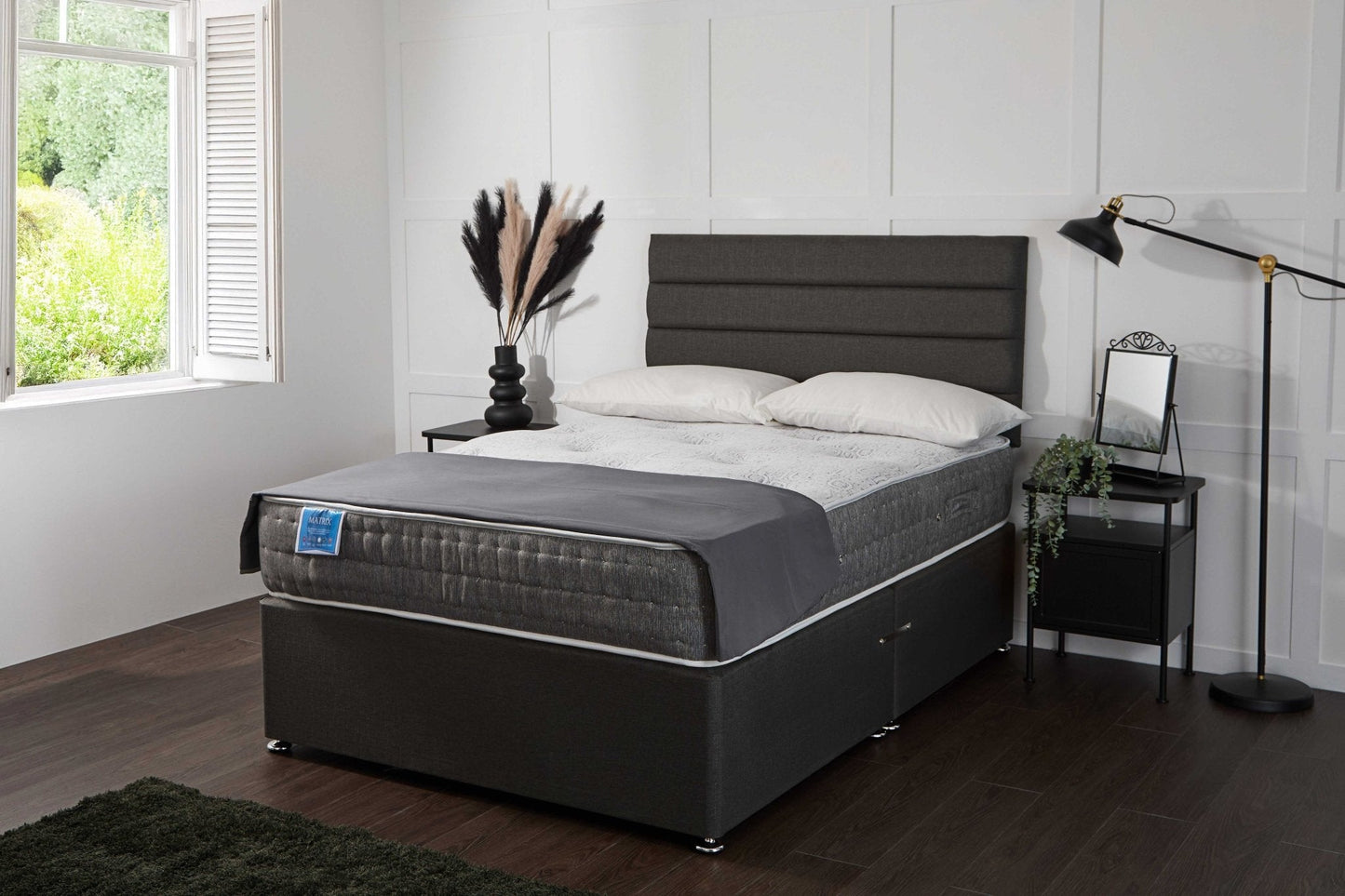 Apollo Matrix Dual Season 1000 Pocket Sprung Divan Bed Set