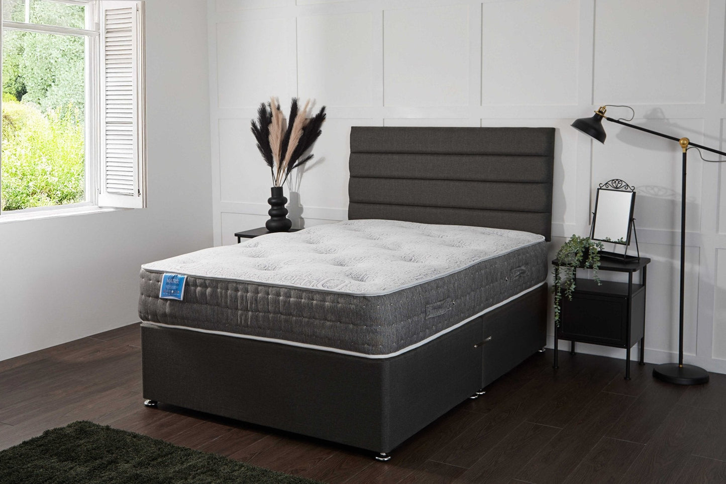 Apollo Matrix Dual Season 1000 Pocket Sprung Divan Bed Set