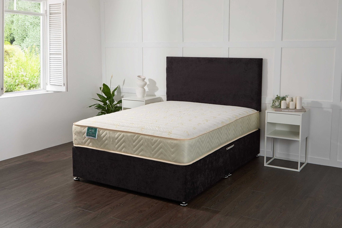 Apollo Midas Coil Sprung Divan Bed Set