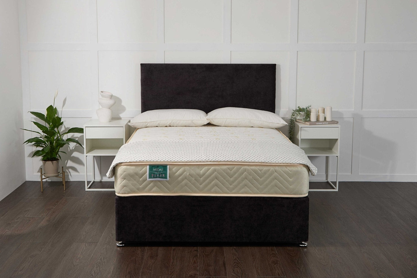 Apollo Midas Coil Sprung Divan Bed Set