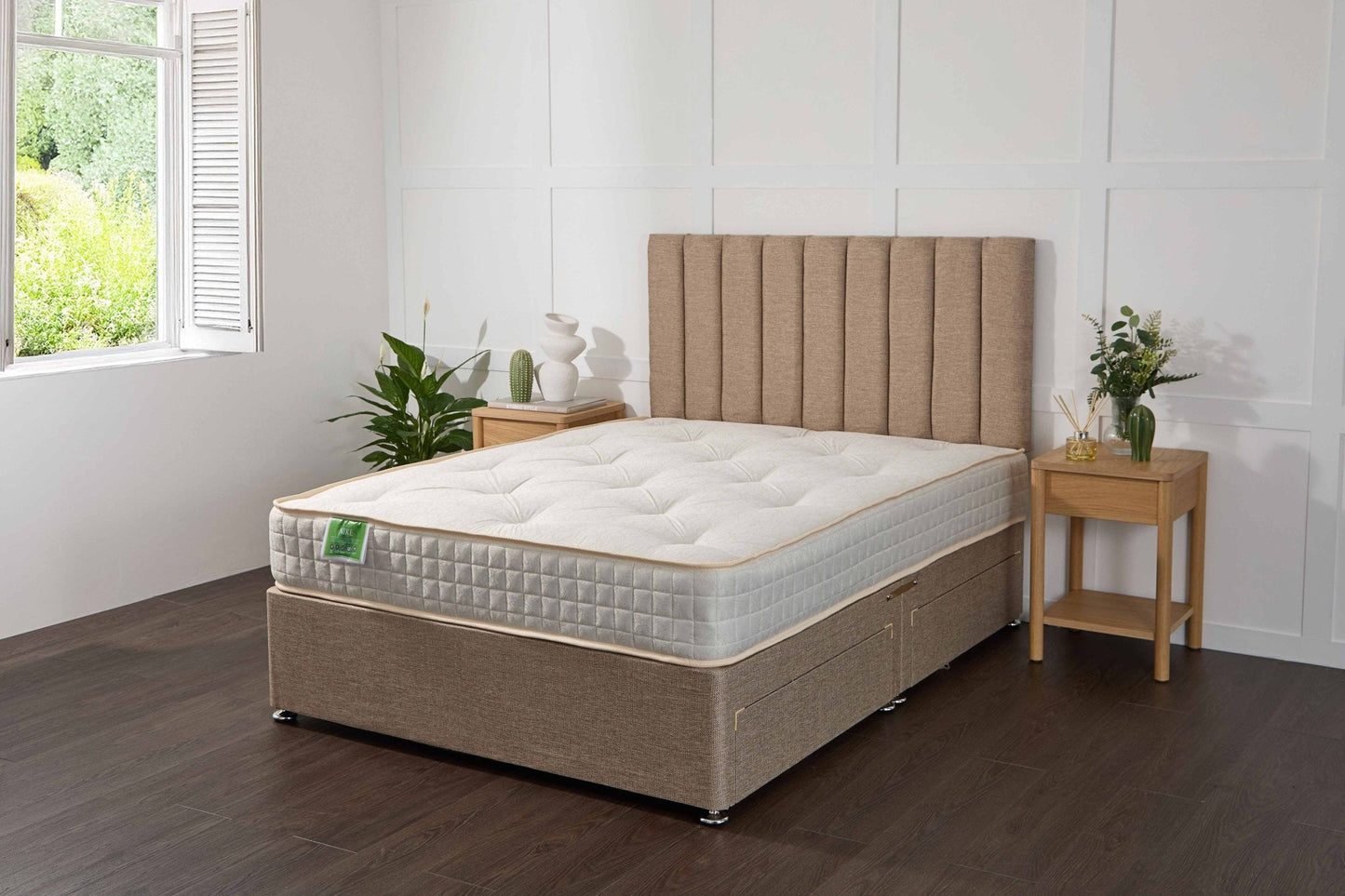 Apollo Nike Coil Sprung Divan Bed Set