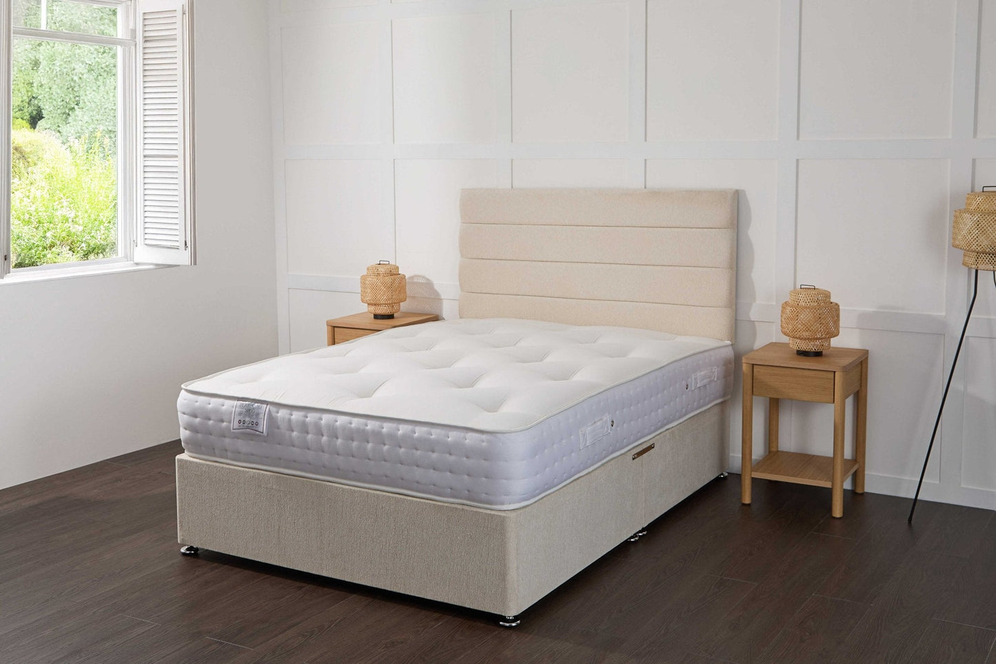 Apollo Platinum 5000 Pocket Sprung Intelligent Memory Divan Bed Set