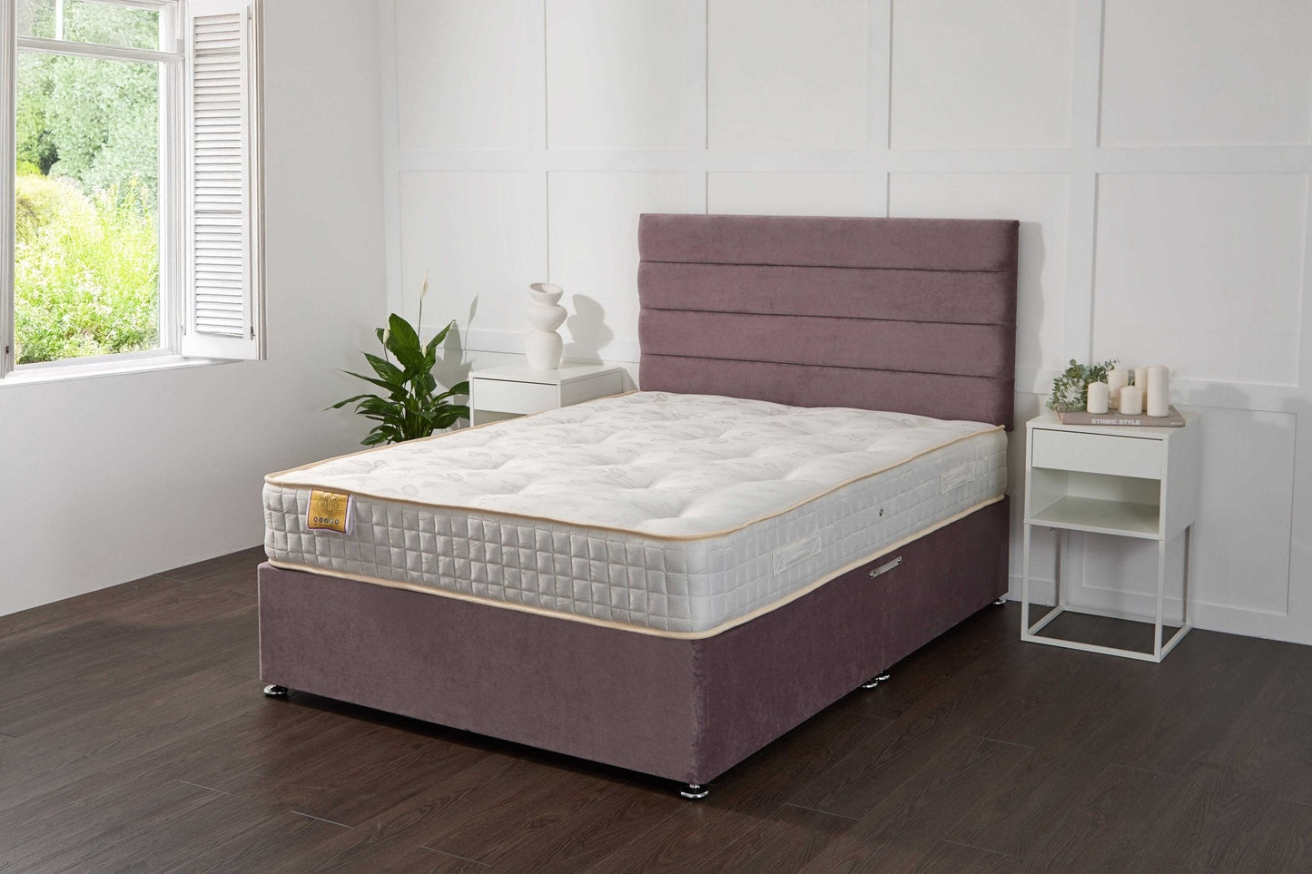 Apollo Super Ortho Coil Sprung Divan Bed Set