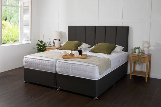 Apollo Essentials Guest Hotel Zip and Link 2000 Pocket Sprung Divan Bed Set