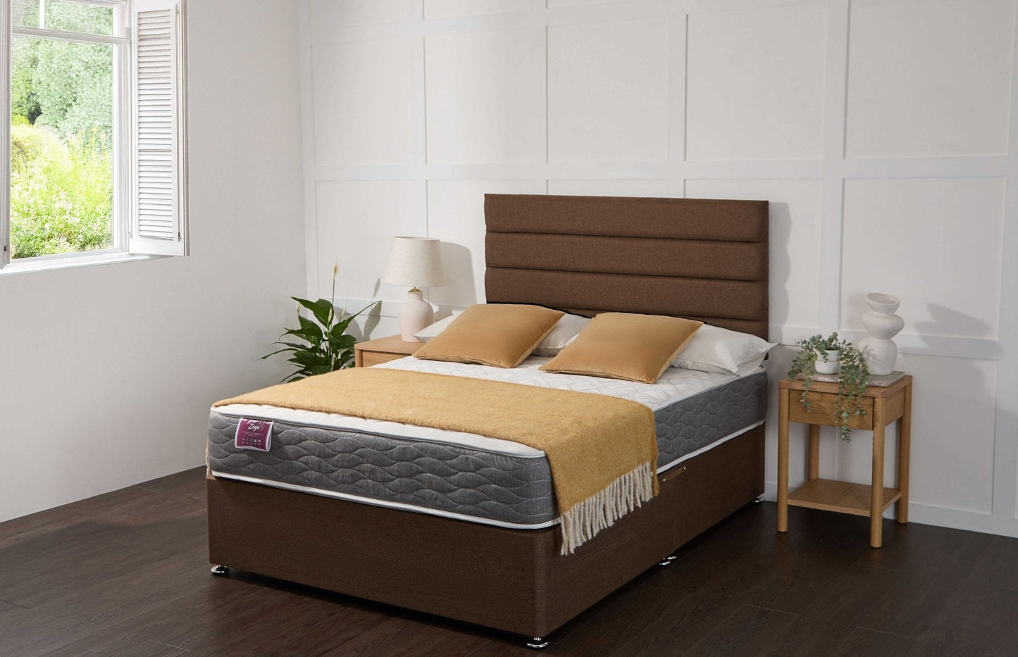 Apollo Zoya Coil Sprung Divan Bed Set