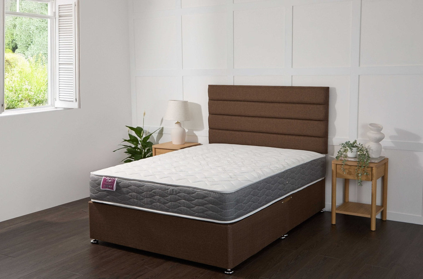 Apollo Zoya Coil Sprung Divan Bed Set