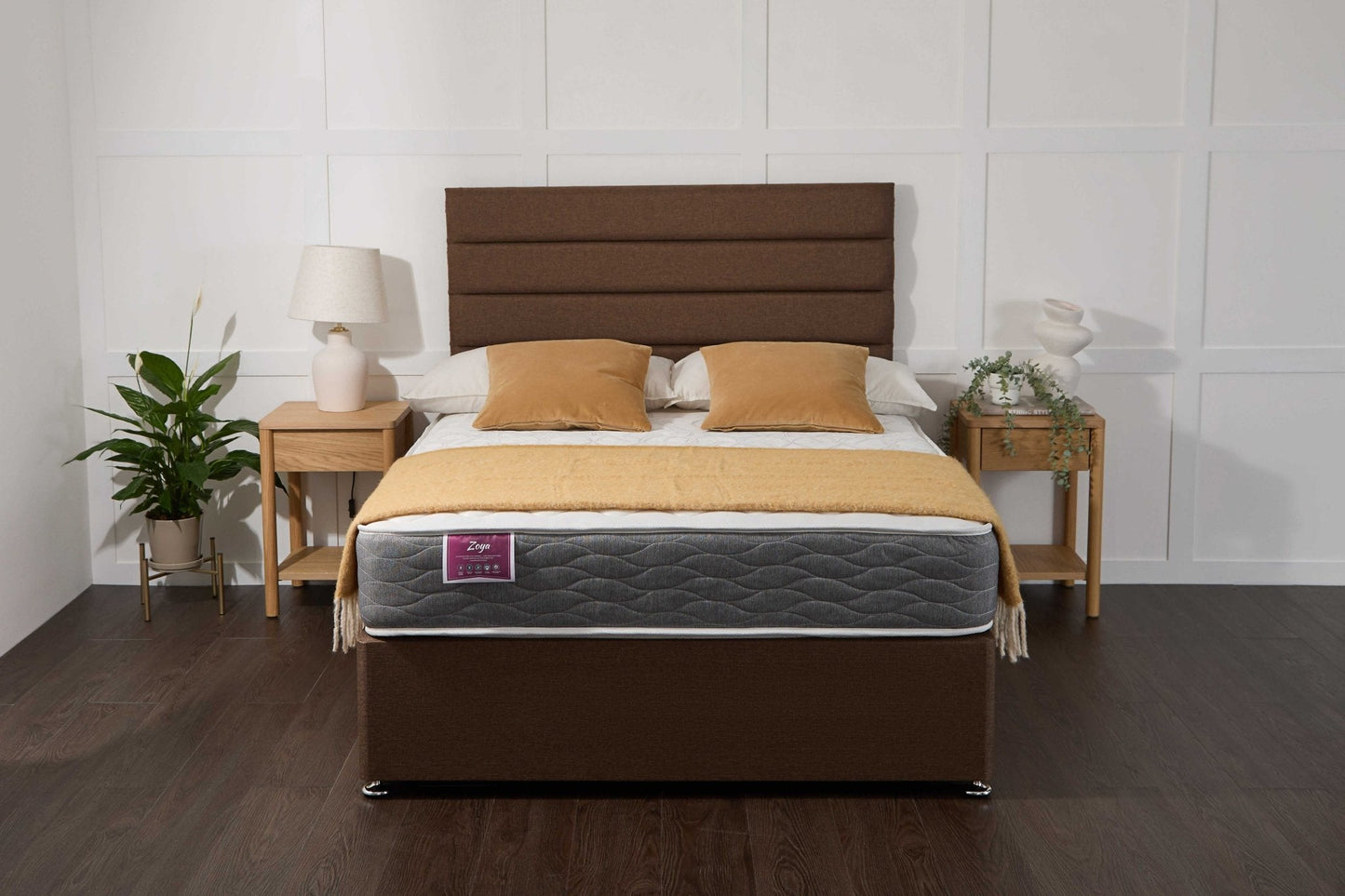 Apollo Zoya Coil Sprung Divan Bed Set
