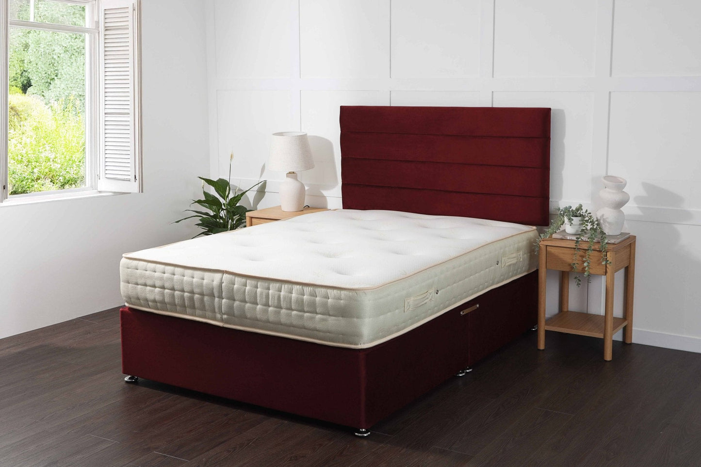 Apollo Cashmere 1000 Pocket Sprung Divan Bed Set