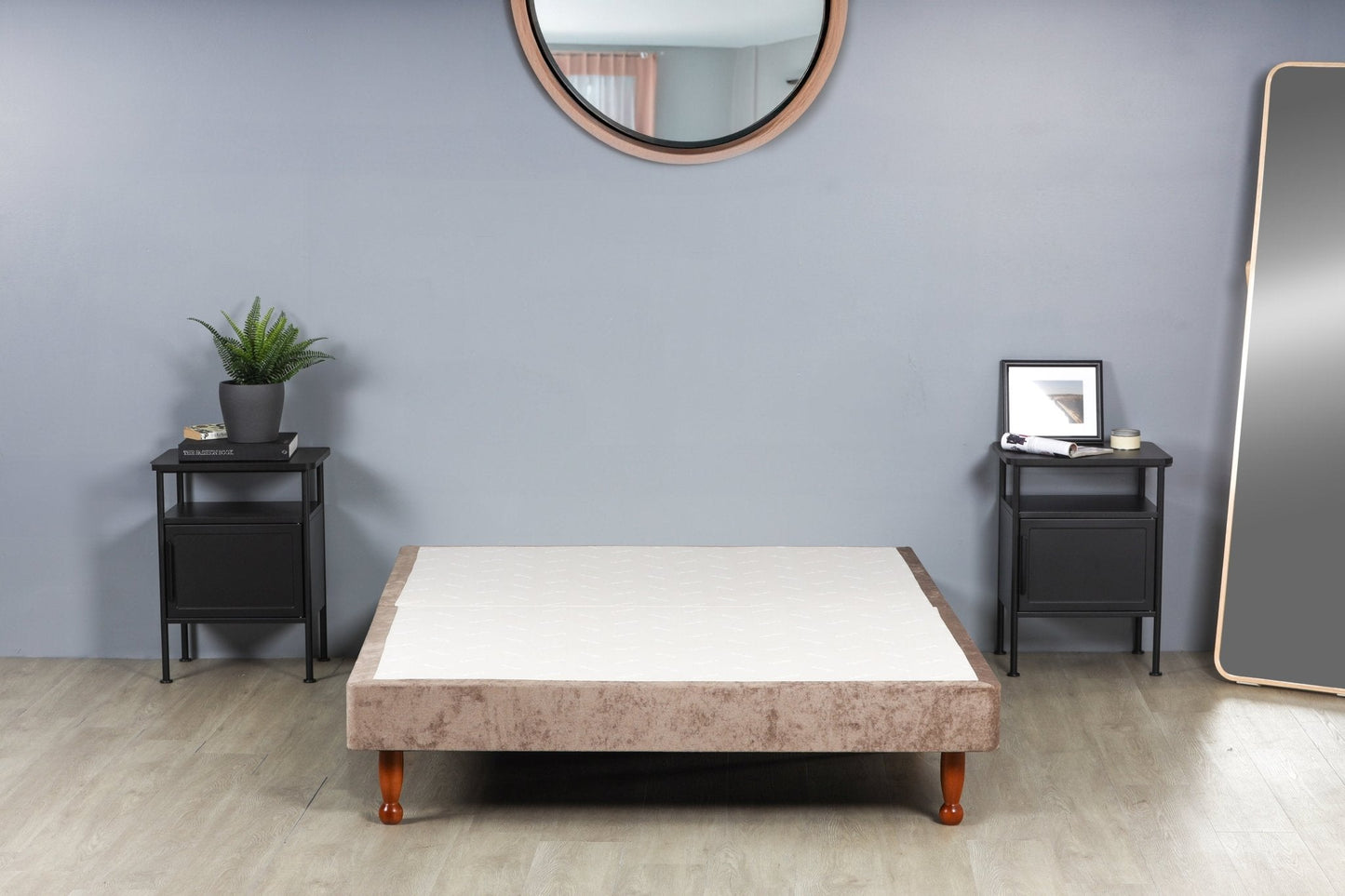 Signature Divan Bed Base on Wooden Legs