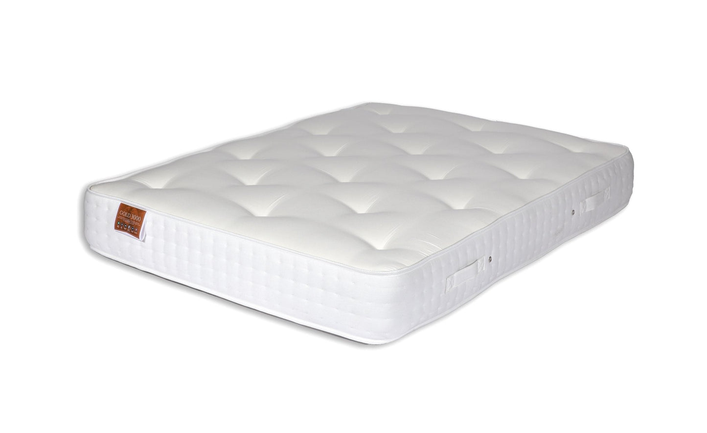 Apollo Comfort Gold 3000 Pocket Sprung Intelligent Memory Divan Bed Set