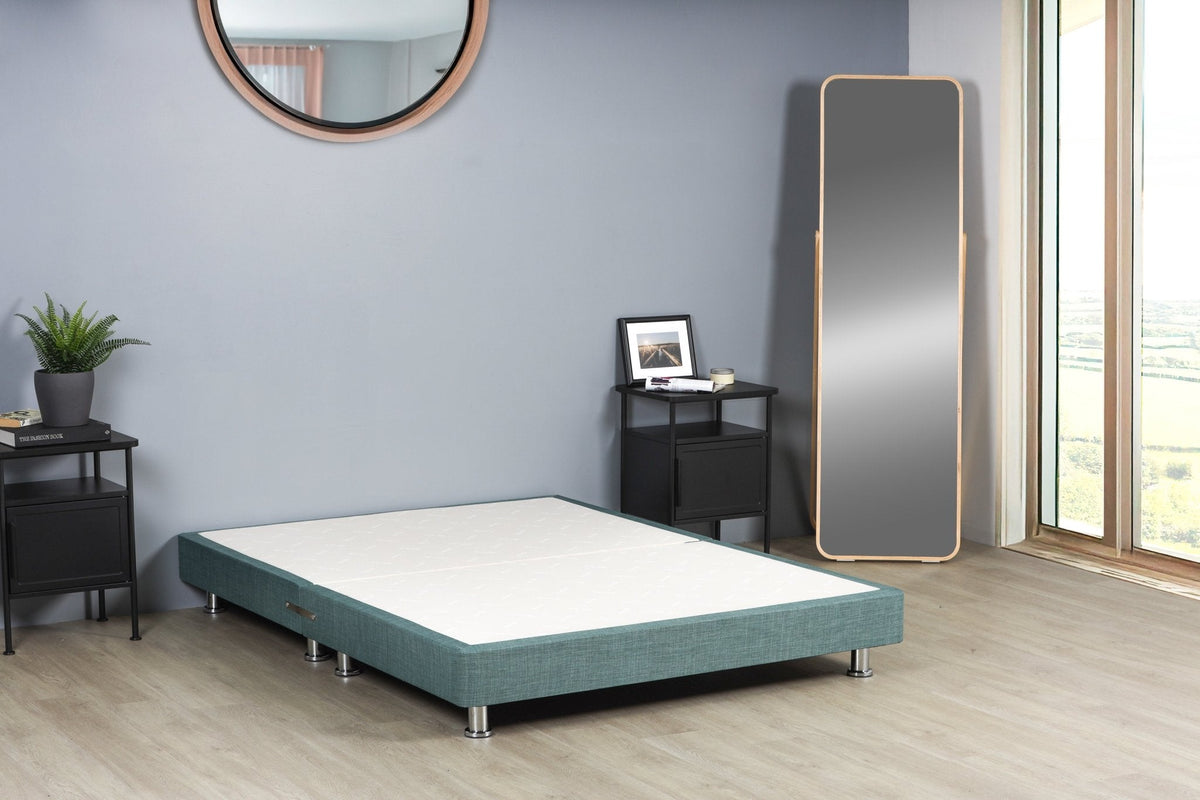Metal Divan Signature Divan Bed Base on Chrome Metal Legs – Somnas Beds