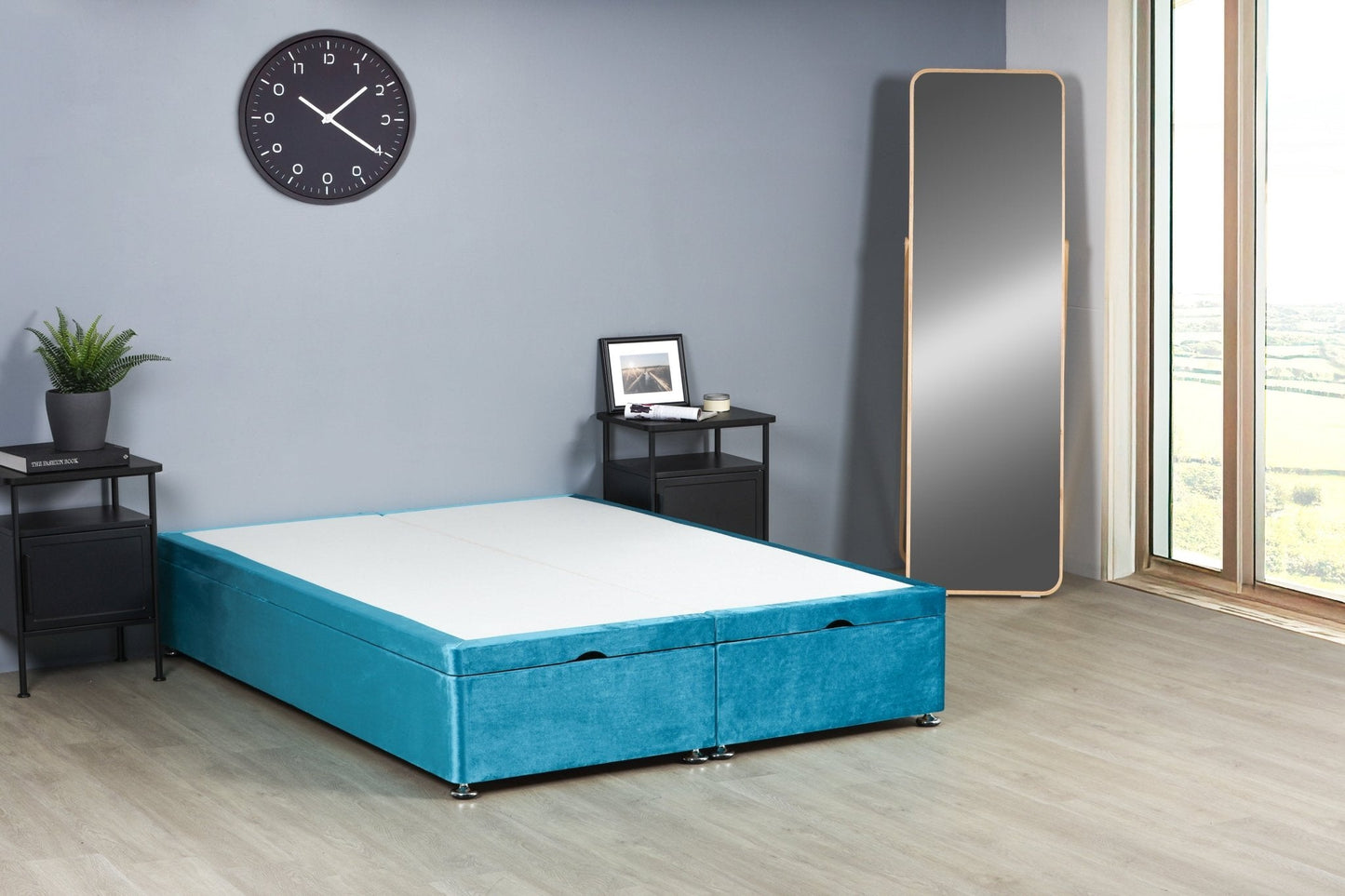 Signature End Lift Storage Ottoman Divan Bed Base